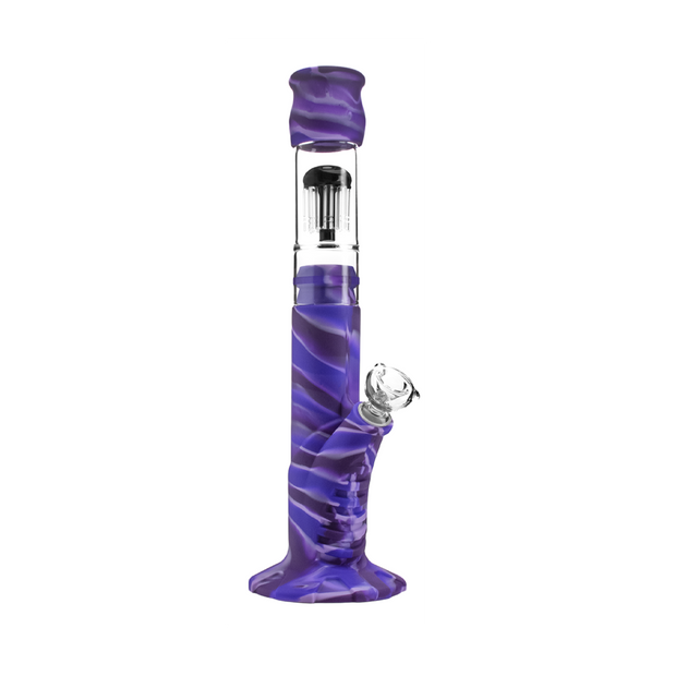 Medusa Customs Silicone Straight Tube w/Percolator - Headshop.com