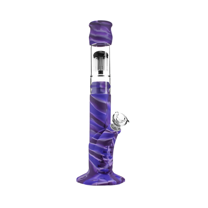Medusa Customs Silicone Straight Tube w/Percolator - Headshop.com