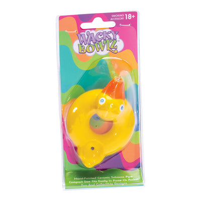 Wacky Bowlz Ducky Life Saver Ceramic Pipe - 3.75" - Headshop.com