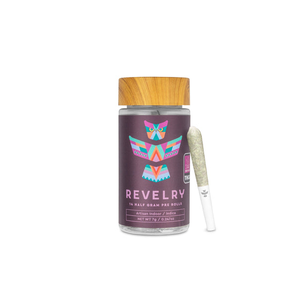 Revelry Biscotti Mints THCA Pre Rolls 14 Pack