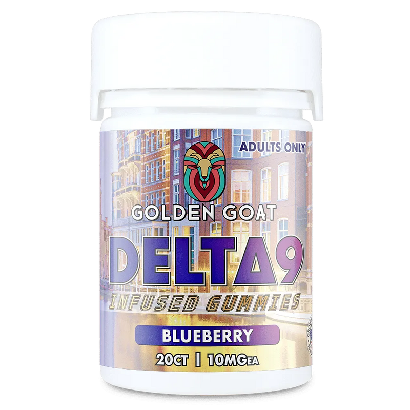 Delta 9 Infused Gummy Squares – Blueberry - Headshop.com