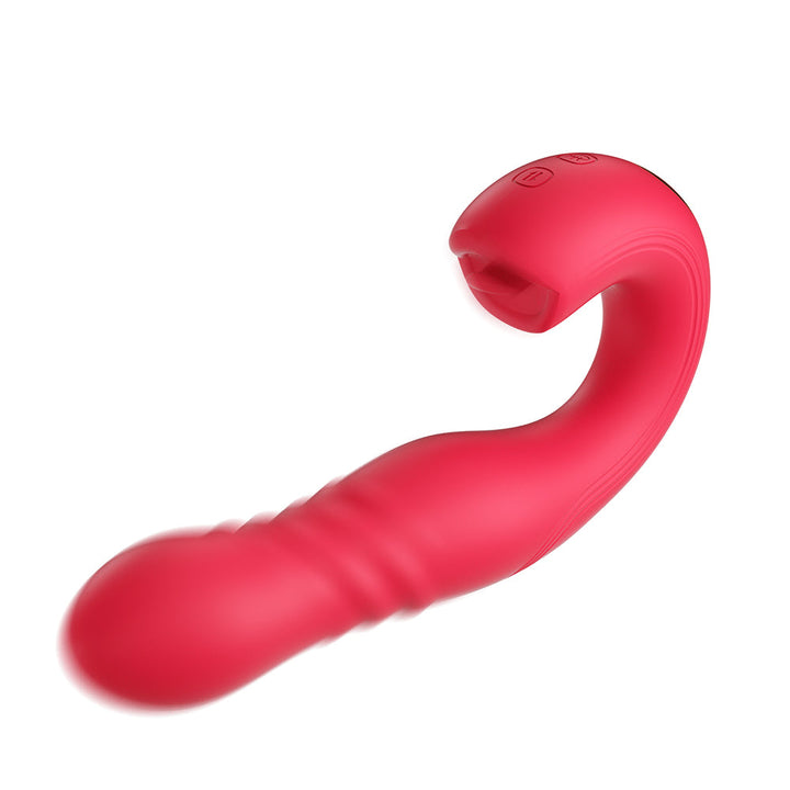 Honey Play Box Joi Thrust 2 App-Controlled Thrusting Vibrator & Clit Licker - Headshop.com
