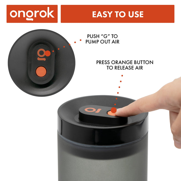 Ongrok Vacuum Pump Jar - Headshop.com
