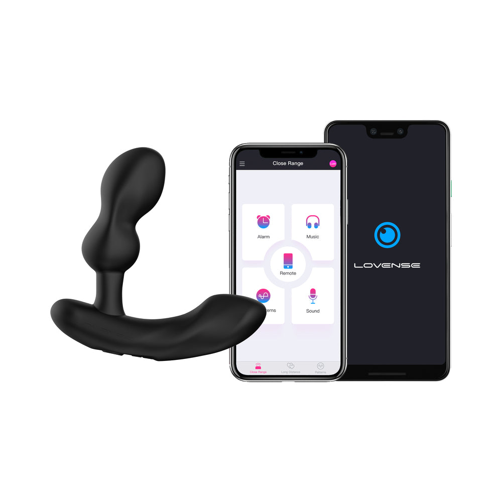 Lovense Edge 2 Bluetooth Remote-Controlled Adjustable Prostate Massager - Headshop.com