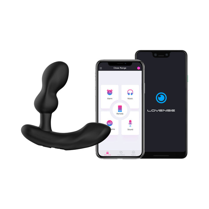 Lovense Edge 2 Bluetooth Remote-Controlled Adjustable Prostate Massager - Headshop.com