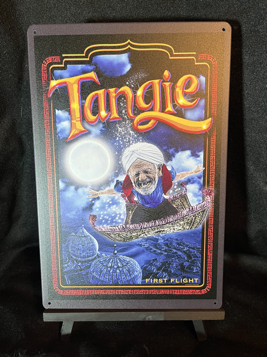 Tangie Magic Carpet 20 cm x 30 cm Aluminum Sign - Headshop.com