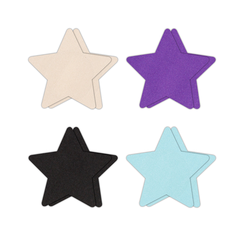 Pretty Pasties Star I Assorted 4 Pair - Headshop.com