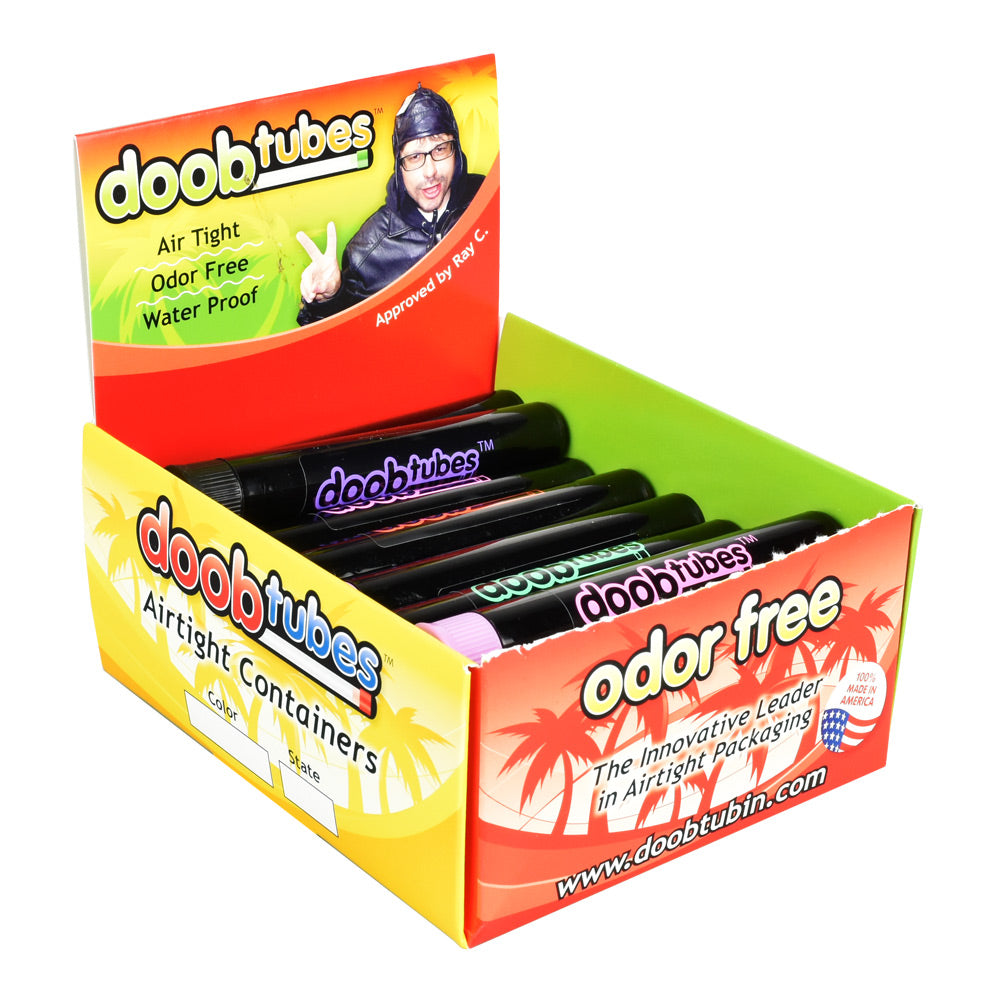 Doobtubes - Black - 25 PC DISPLAY - Headshop.com