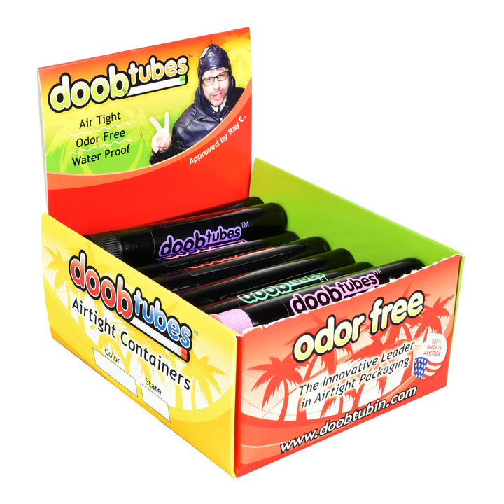 Doobtubes - Black - 25 PC DISPLAY - Headshop.com