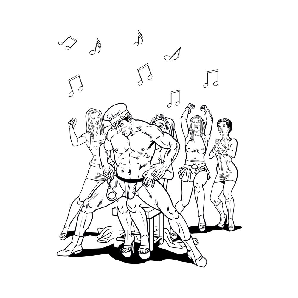 Bachelorette Party Coloring Book - Headshop.com