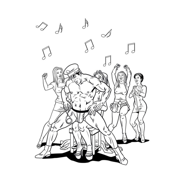 Bachelorette Party Coloring Book - Headshop.com