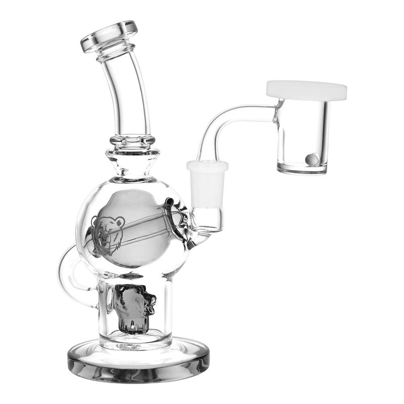 Bear Quartz BQ Sphere Dab Rig Box Set | 7" | 14mm F - Headshop.com