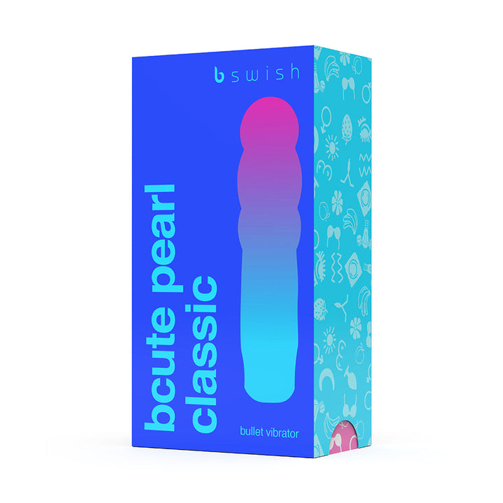 B Swish Bcute Classic Pearl Vibrator Purple - Headshop.com