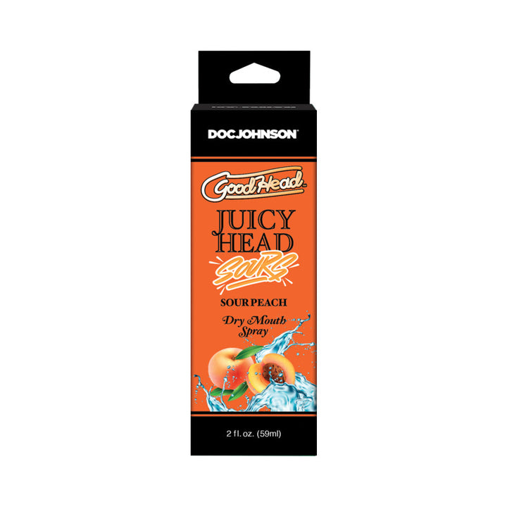 GoodHead Juicy Head Dry Mouth Spray Sour Peach 2 oz. - Headshop.com