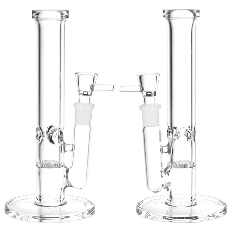 Simply Elegant Straight Tube Glass Water Pipe - 7.75" / 14mm F - Headshop.com