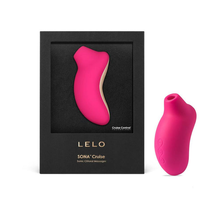 LELO SONA CRUISE Rechargeable Clitoral Stimulator Cerise - Headshop.com