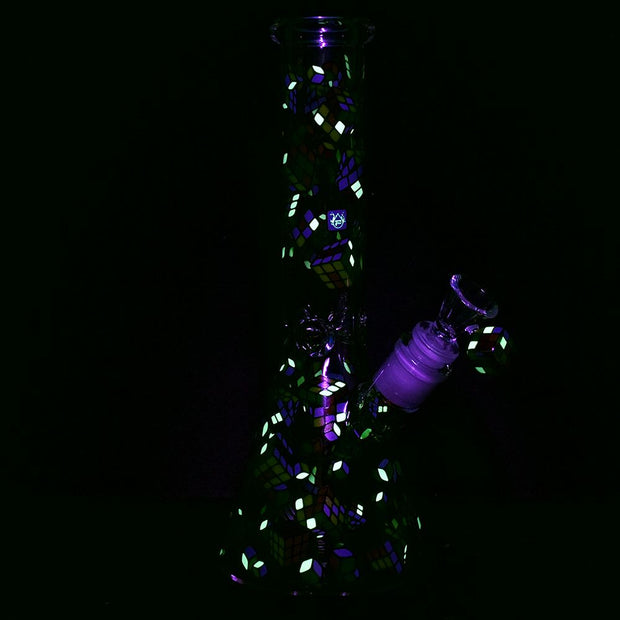 Pulsar Greatest Hits Series Glow Herb Pipe Duo / 10" / 14mm F - Headshop.com