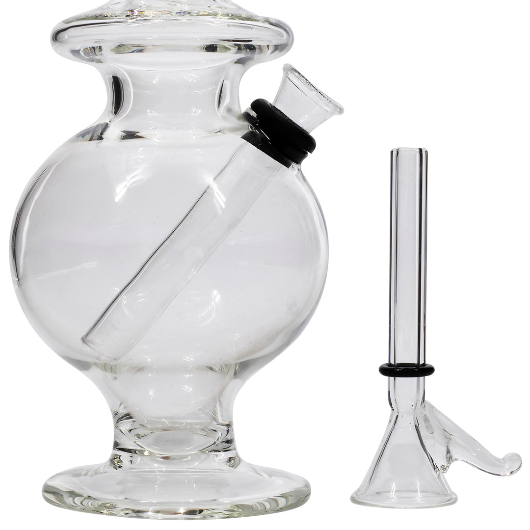 LA Pipes "The Typhoon Twister" Glass Bong - Headshop.com