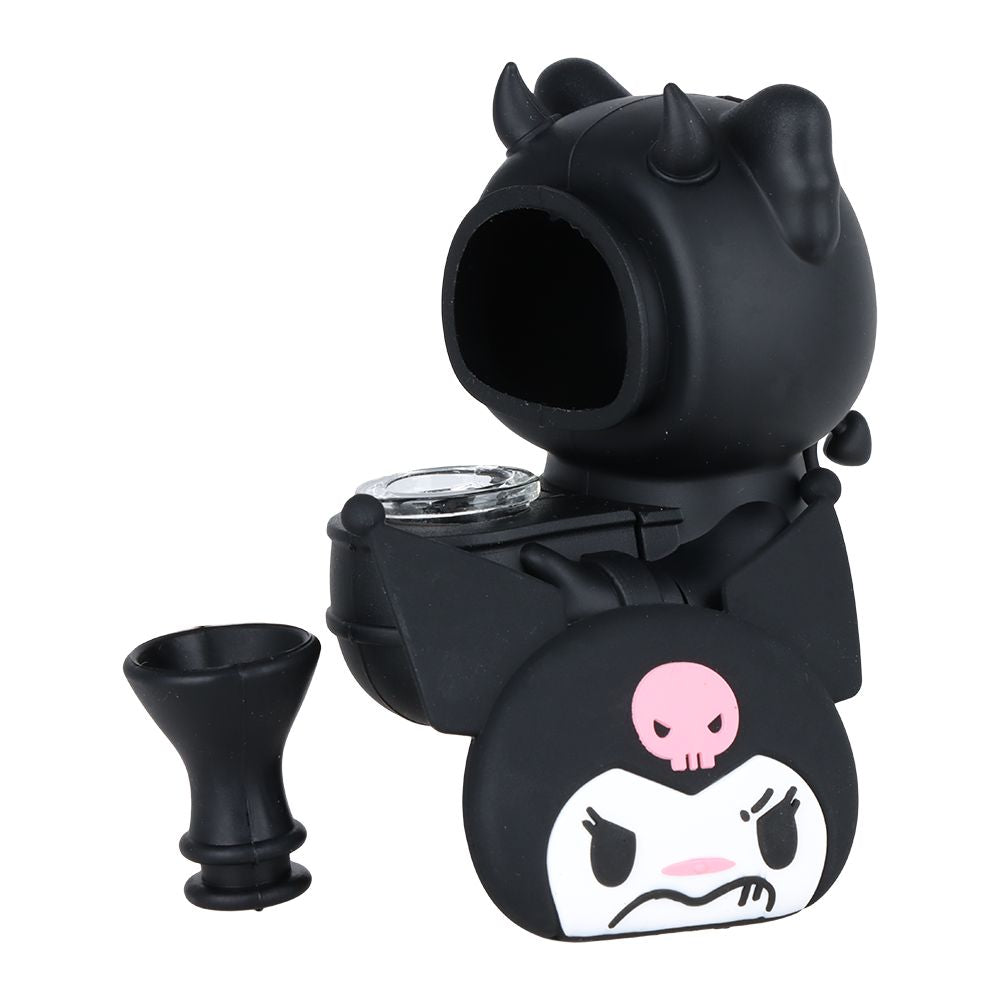 Don't Feed The Gremlin Silicone Bubbler - 5.5 - Headshop.com