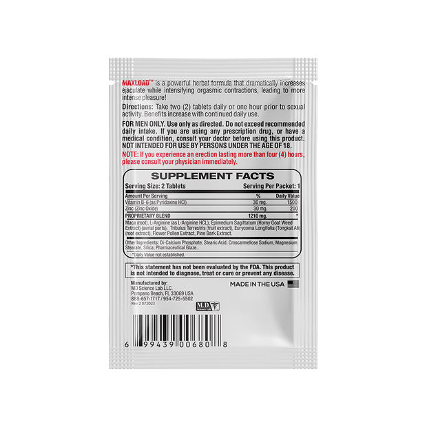 MaxLoad Enhancement Capsules 2-Pack 24-Piece Display - Headshop.com