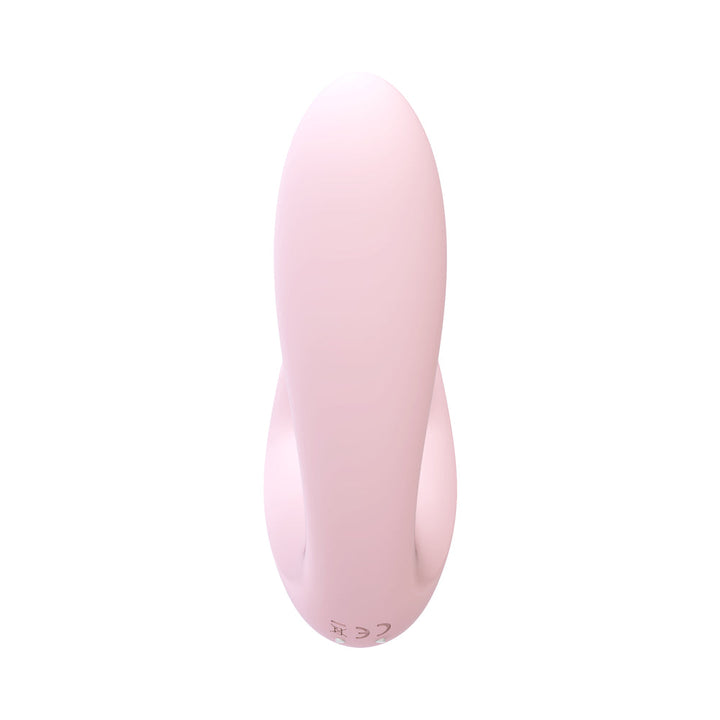 Shots Irresistible Desirable Rechargeable Silicone Soft Pressure Air Wave Dual Stimulator Pink - Headshop.com