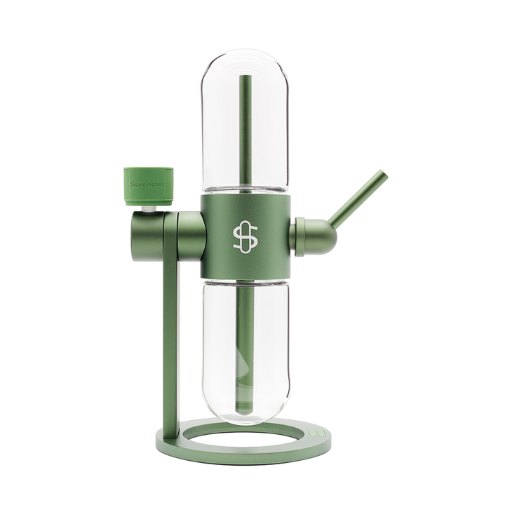 Stündenglass Gravity Infuser - Olive Green | 360° Gravity Hookah - Headshop.com