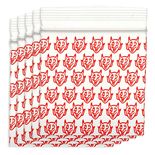 Designer Recloseable Zip Top Plastic Bags | 1000ct Bundle - Headshop.com