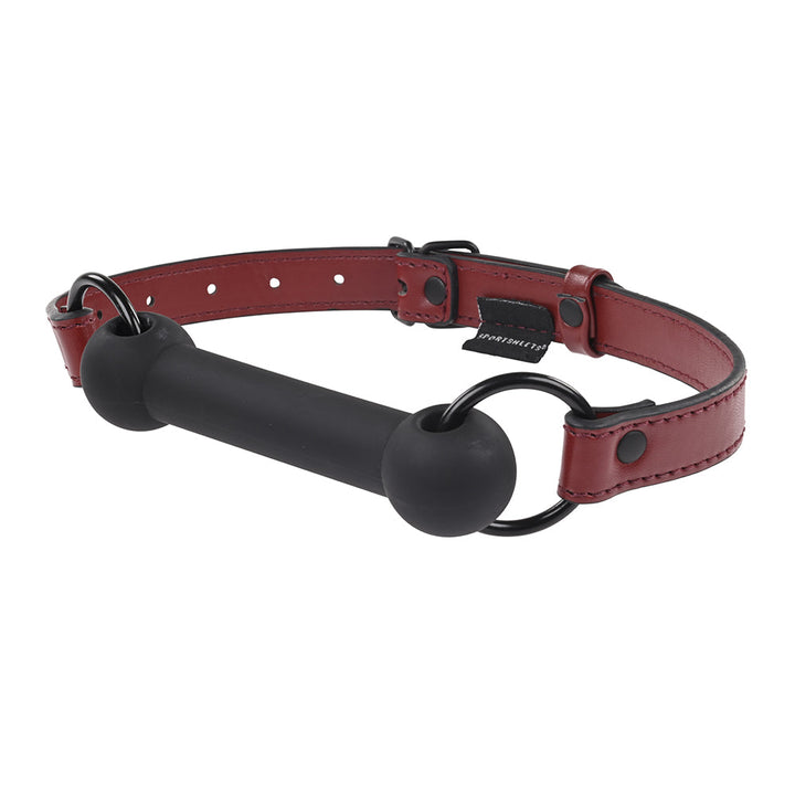 Sportsheets Saffron Silicone Bit Gag with Adjustable Buckle - Headshop.com