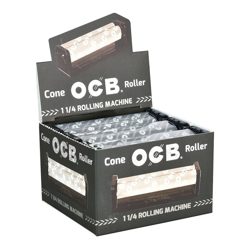 OCB Classic Cone Roller Machine - 1 1/4" - 6PC DISPLAY - Headshop.com