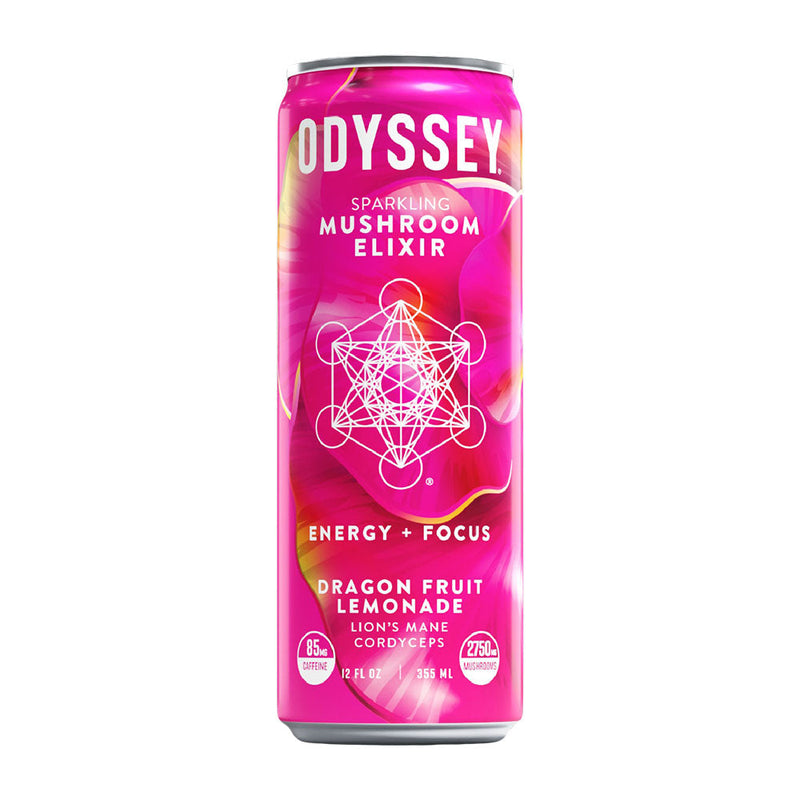 Odyssey Mushroom Sparkling Elixir | 12oz | 12pc Case - Headshop.com