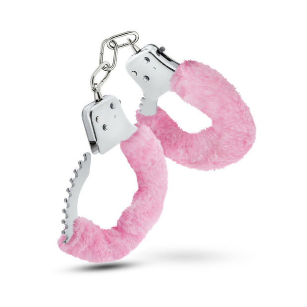 Temptasia Adjustable Faux Fur Cuffs Pink - Headshop.com