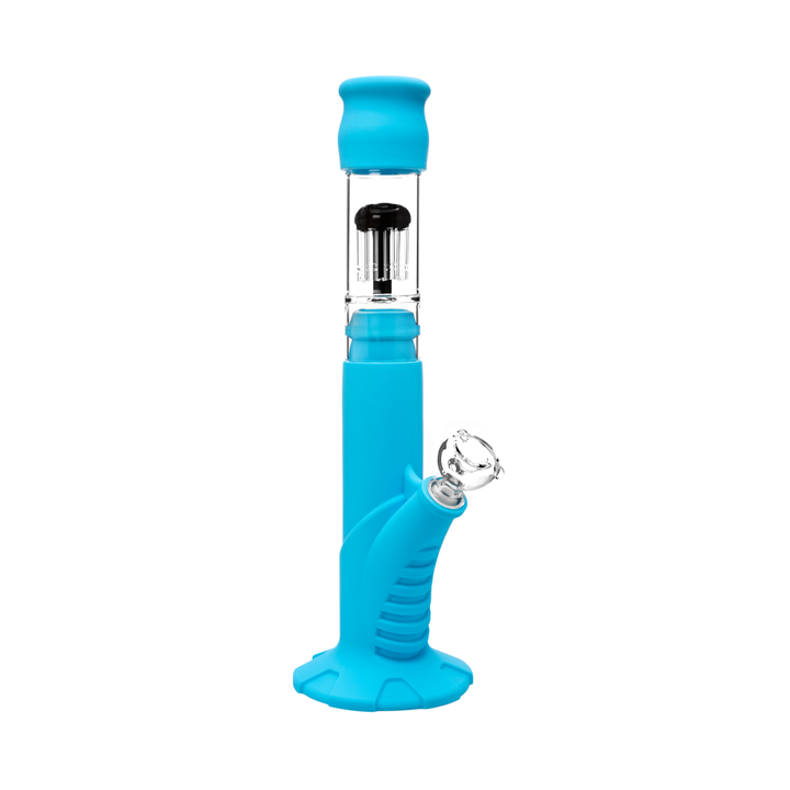 Medusa Customs Silicone Straight Tube w/Percolator - Headshop.com