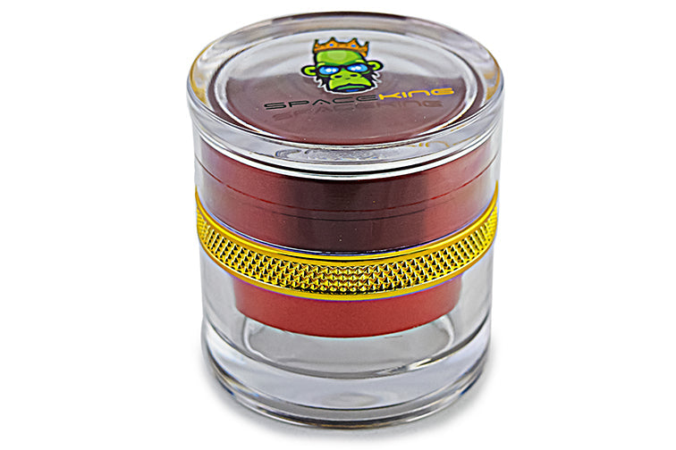 Space King Clear Shell Grinder - Headshop.com