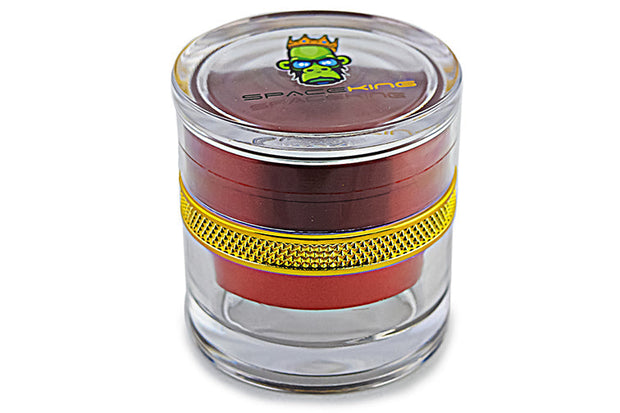 Space King Clear Shell Grinder - Headshop.com