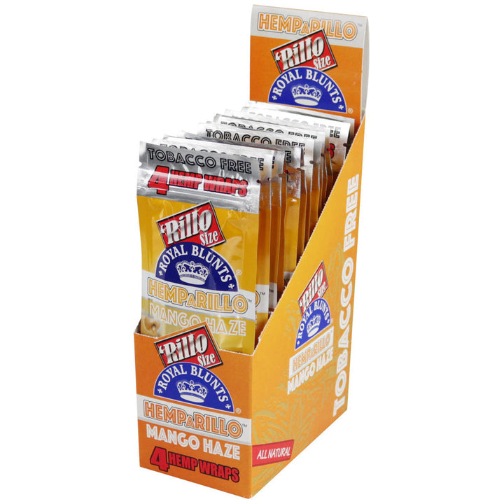 15PC DISP - Royal Blunts Hemparillo Hemp Wraps - Headshop.com
