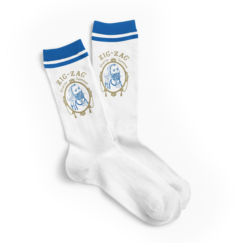 Zig Zag Crew Socks - Headshop.com