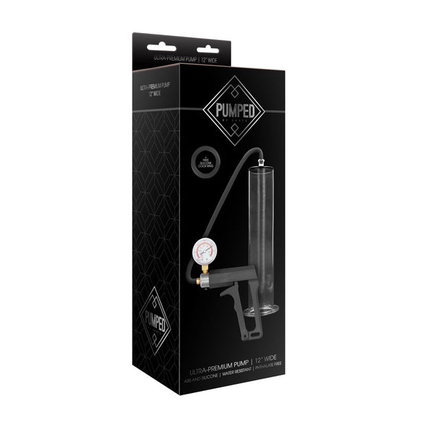 Pumped - Ultra-Premium Pump 12" Wide - Transparent - Headshop.com