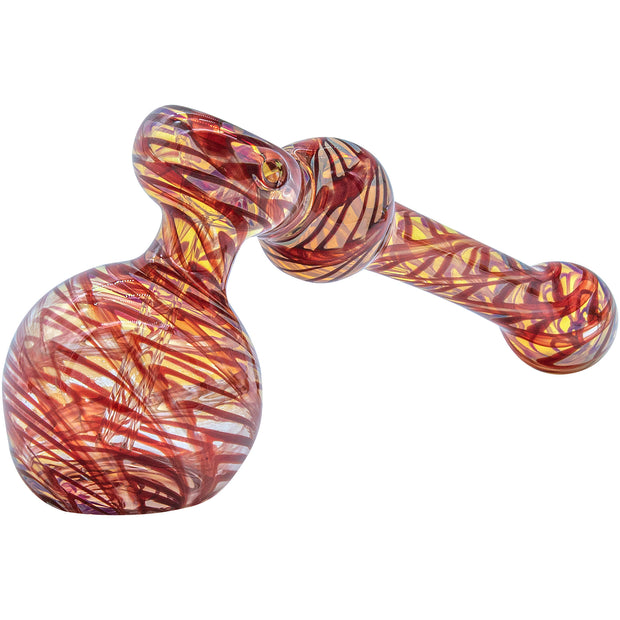 LA Pipes "Full Rake" Fumed Hammer Bubbler Pipe (Various Colors) - Headshop.com