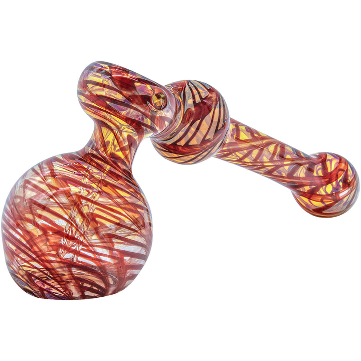 LA Pipes "Full Rake" Fumed Hammer Bubbler Pipe (Various Colors) - Headshop.com