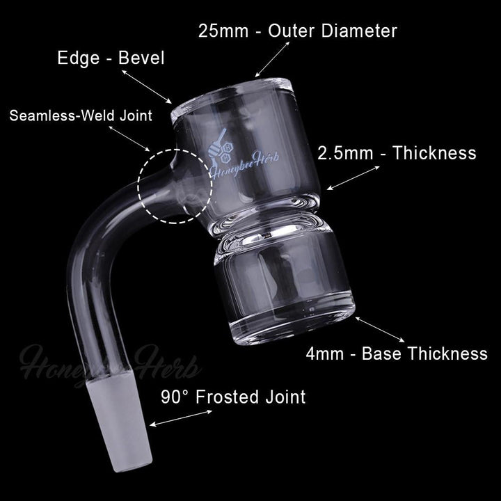 HONEY BEVEL SPLASH BUCKET - 90° DEGREE | BL - Headshop.com