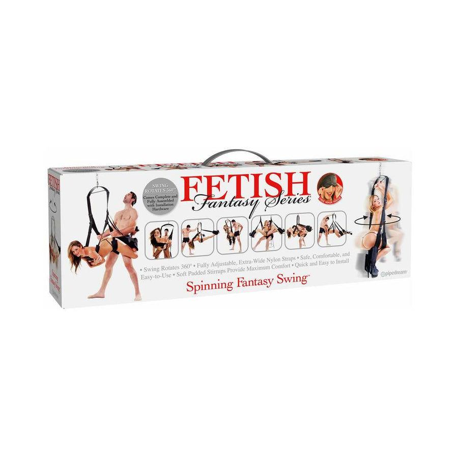 Pipedream Fetish Fantasy Series Spinning Fantasy Swing Black - Headshop.com
