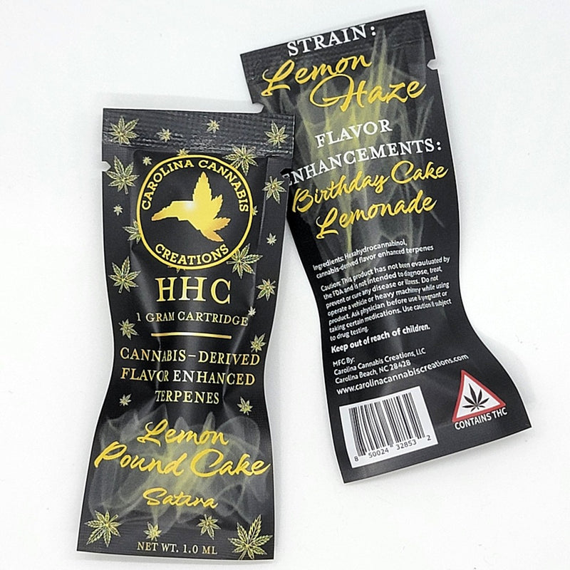 HHC Cartridge 1g - Lemon Pound Cake (Sativa) - Headshop.com
