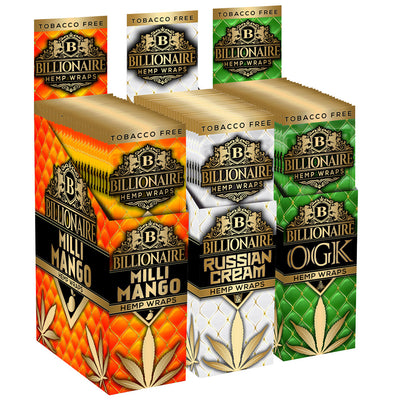 Billionaire Hemp Blunt Wraps - Headshop.com