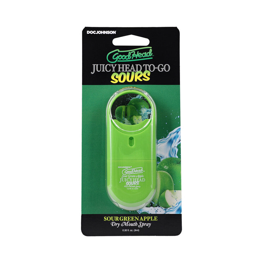 GoodHead Juicy Head Dry Mouth Spray To-Go Sour Green Apple 0.3 oz. - Headshop.com