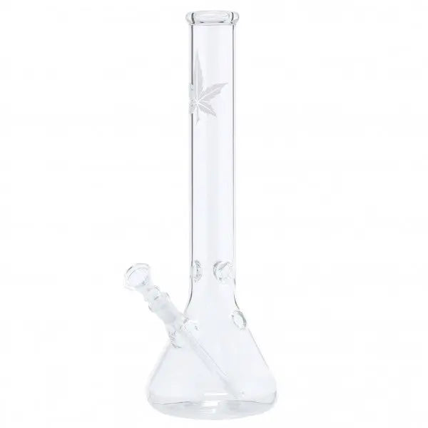 14" Hemp Lear Beaker Glass Water Pipe - Headshop.com