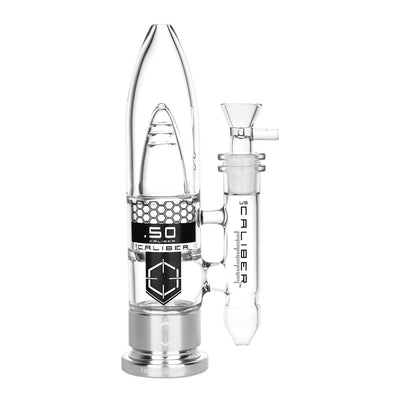 US Caliber Designs .50 Water Pipe | 9.25" | 19mm F - Headshop.com