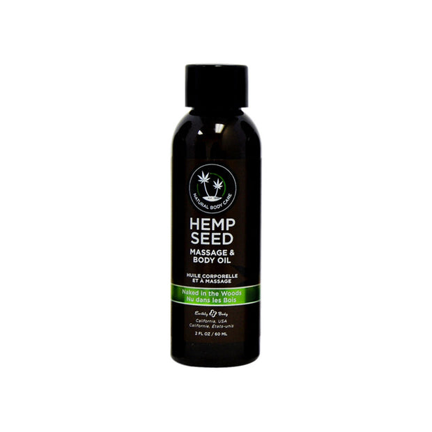 Earthly Body Massage Oil Naked in the Woods 2oz - Headshop.com