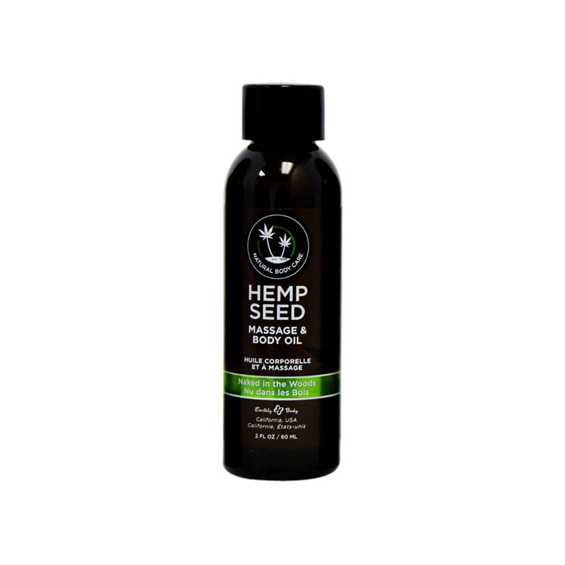 Earthly Body Massage Oil Naked in the Woods 2oz - Headshop.com