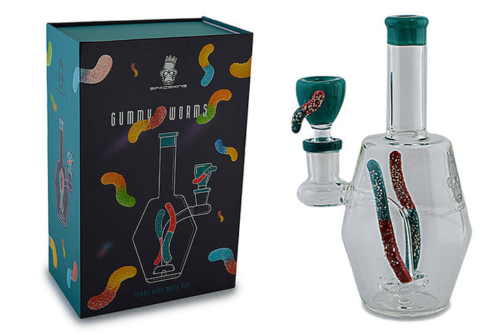 Space King Gummy Worms Water Pipe - Headshop.com