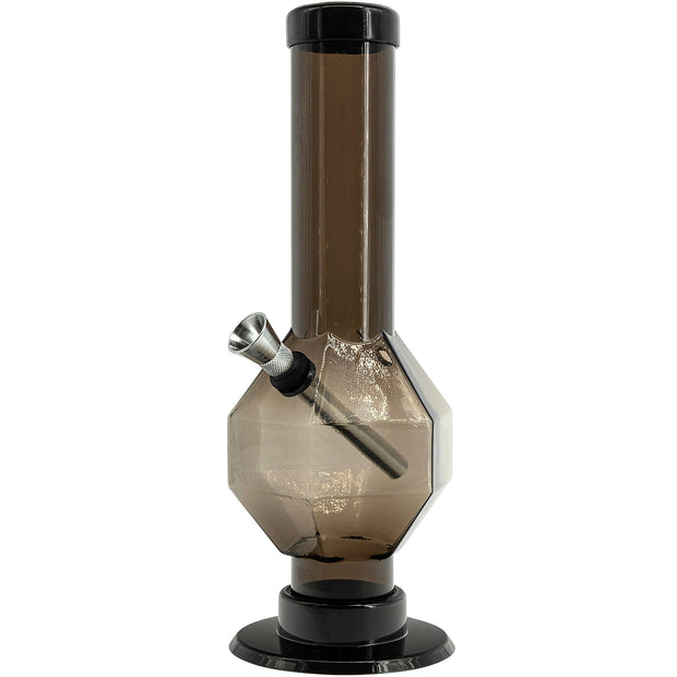 Acrylic Diamond Bong 9-12"  - Multiple Colors
